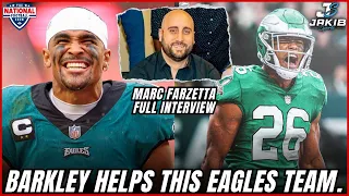 Marc Farzetta EXPLAINS to Sileo Why Saquon Barkley is GREAT for the Eagles!