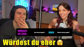 Niek und Reved spielen "Würdest du eher" 😏