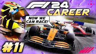 F1 24 CAREER MODE: First Race NEW 1.3 PATCH! BEST ACTION So Far! LAST LAP DRAMA!