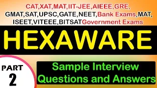 Hexaware -2 Career,Interview Questions&Answers,Jobs,Videos-Freshers,Experienced