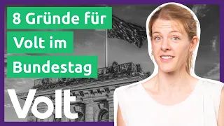 8 Gründe, warum es eine Europäische Partei im Bundestag braucht! | Bundestagswahl 2021