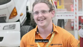 Being an apprentice at Western Power - Mechanic, Chase