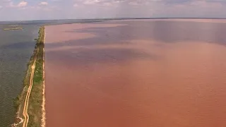Евпатория. Розовое озеро Сасык-Сиваш