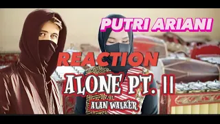 Alan Walker & Ava Max - Alone, Pt. II | Putri Ariani Cover REACTION