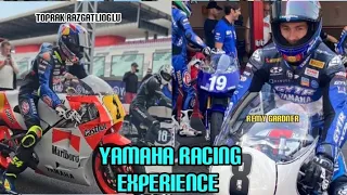 Ride with 2 stroke bike at the Mugello circuit|Toprak razgatlioglu Yamaha racing experience 2023