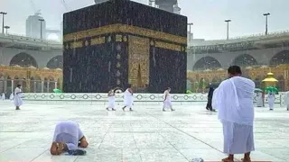 Heavy Rain 🌧 In Kaaba | Makkah Live Today Now 2021