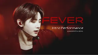 220917-18 ENHYPEN 'FEVER Intro Performance' 엔하이픈 성훈 FOCUS 4K | @ MANIFESTO in SEOUL