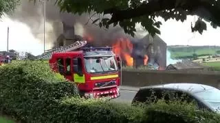 thornton mill fire 23.7.2016