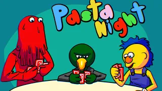 Pasta Night But It's Red Guy, Yellow Guy, And Duck (DHMIS FNF Cover)