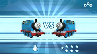 Superstar Racer who will win - Thomas vs Thomas vs Percy vs Emily vs James - Go Go Thomas