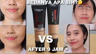 BATTLE L'OREAL INFALLIBLE 32HR MATTE COVER FOUNDATION | ADA KANDUNGAN NIACINAMIDE?😍 | Maria Soelisty