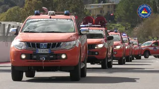 Protezione Civile Siciliana - Consegnati nuovi mezzi potenziata la colonna mobile in caso emergenza