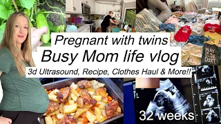 PREGNANT MOM GET IT ALL DONE /  twin pregnancy ultrasound