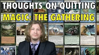 Thoughts On Quitting Magic: The Gathering - My MTG Memory about leaving the game