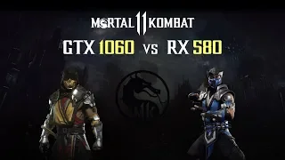 Mortal Kombat 11 - GTX 1060 vs RX 580