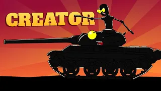 Creator and the God Tank - Cartoons about tanks