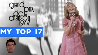 Eurovision Song Contest 1967 My Top 17 Songs