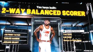 NBA 2K22 2-Way Balanced Scorer PF Current Gen read descriptions below..