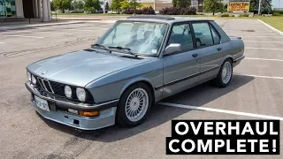 BMW E28 Overhaul - How Does It Drive?