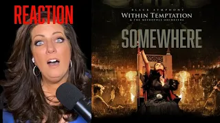Within Temptation and Metropole Orchestra - Somewhere - REACTION VIDEO