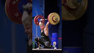 Arturs Vasilonoks (89kg 🇱🇻) epic 163kg / 359lbs save! #snatch #weightlifting #slowmotion