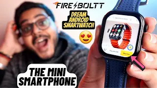 India's First Android Smartwatch😍 Fire-Boltt Dream *WRISTPHONE SMARTWATCH* Unboxing and Review🔥