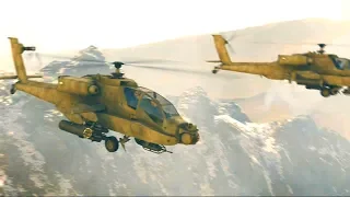 Most Cool Mission on Helicopter Apache AH-64 from FPS Game Medal of Honor 2010