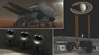 Saturn Fly-by / Moon Base / Mars Rover | RSS