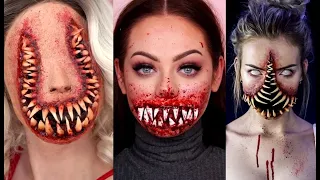 INCREÍBLES Maquillajes de Terror para HALLOWEEN 2021 | Makeup HALLOWEEN 2020