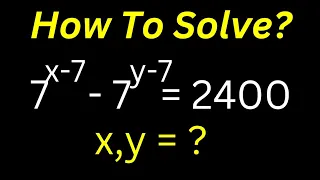 Math Olympiad Challenge | Best Trick!!! | Diophantine Equation | Integer Solutions
