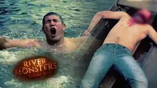 Horrrfic Face Ripping Piranha Attack | HORROR STORY | River Monsters