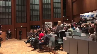Protest bei Vortrag von Wendt in Kölner Uni