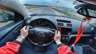 ЗА РУЛЕМ / MAZDA 6 [2.0 147л.с] 🇯🇵 / POV TEST DRIVE / ТЕСТ ДРАЙВ ОТ ПЕРВОГО ЛИЦА