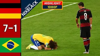 Germany 7-1 Brazil 2014 Classic Match All goals & Highlights FHD/720P