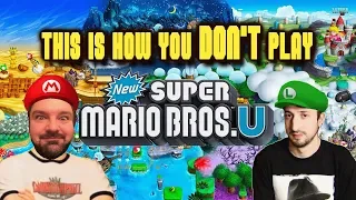 This Is How You DON'T Play New Super Mario Bros. U