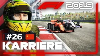 F1 2019 Karriere Part 26: DAMIT HAB ICH NICHT GERECHNET!! - CHINA