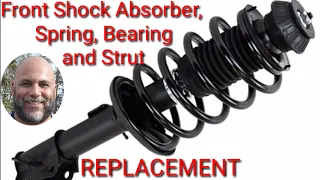 Front Shock Absorber, Spring, Bearing and Strut Replacement