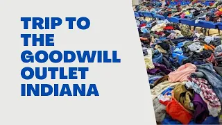 Trip to the Indiana Goodwill Outlet Bins 2023 video 5