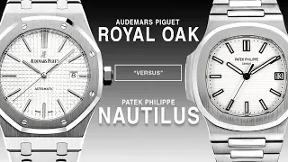 PATEK PHILIPPE vs AUDEMARS PIGUET: NAUTILUS vs ROYAL OAK: 5711 vs. 15400