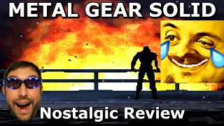 Forsen Reacts to Metal Gear Solid Nostalgic Review