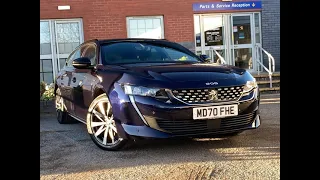 Peugeot 508 SW 1.2 PureTech GT Line EAT Euro 6 (s/s) 5dr (MD70 FHE)