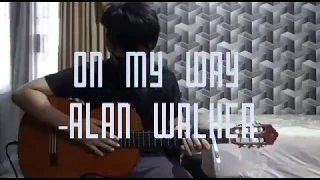 ALAN WALKER~ ON MY WAY(PUBG OST)[fingerstyle guitar cover]