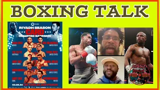 BOXING TALK 2 : TERENCE CRAWFORD HEADLINES FIGHT CARD WITH MADRIMOV/BILL HANEY VS FLOYD MAYWEATHER