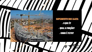 BASTIDORES – Capeamento das lajes