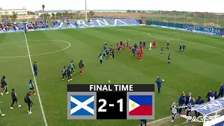 Pinatar Cup 2023 - Philippines vs. Scotland