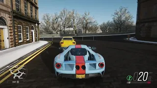 Forza Horizon 4 - 2017 Ford GT Cruising at Edinburgh