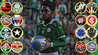 TERCEIRA RODADA DO BRASILEIRÃO 2024 DE PONTOS CORRIDOS NOS PÊNALTIS!!! EA FC24