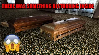 I OPENED THE CASKET AND GOT THE BIGGEST SCARE OF MY LIFE! - Exploring Creepy Abandoned Funeral Home