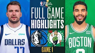 CELTICS vs MAVERICKS FULL GAME 1 HIGHLIGHTS | June 1, 2024 | 2024 NBA Finals Game 1 Highlights (2K)