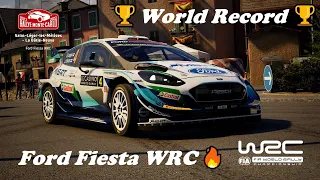 [WORLD RECORD🏆] EA SPORTS WRC | Rallye Monte-Carlo - Saint-Léger - La Bâtie-Neuve (Ford Fiesta WRC)